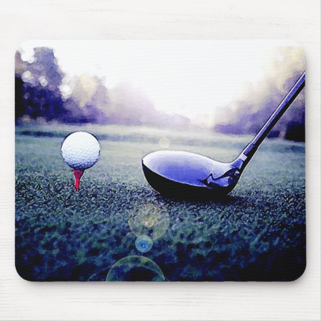 Mousepad Golf Ball & Bat (Frente)