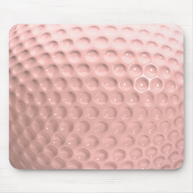 Mousepad Golf Ball Sport Rosa (Frente)