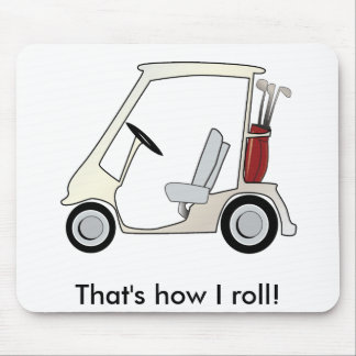 Mousepad golf_cart