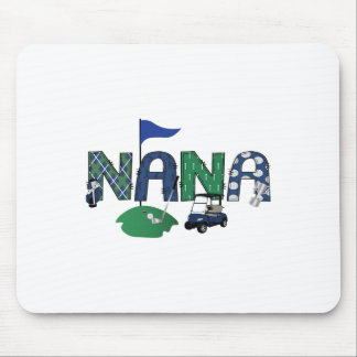 Mousepad Golf Nana Buraco Em Uma Primeira Festa de aniversá