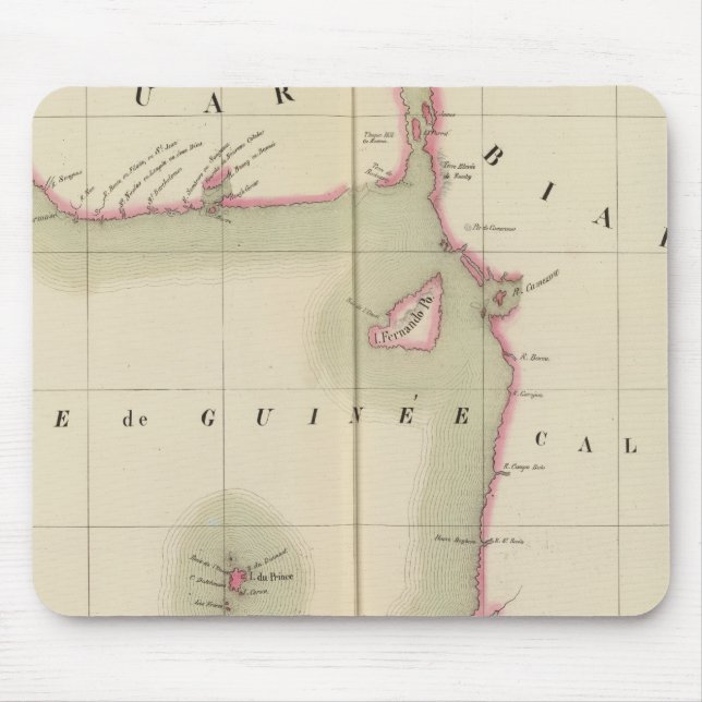 Mousepad Golfe da Guiné 36 (Frente)