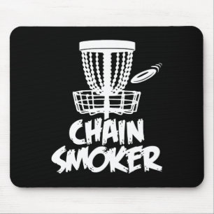 Mousepad Golfe de Disco de Fumante em Corrente