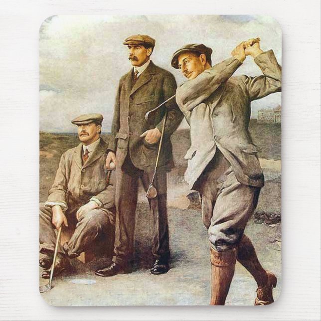 Mousepad Golfe do vintage (Frente)