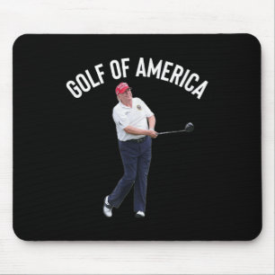 Mousepad Golfe Engraçado Da América Donald Trump Pun