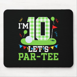 Mousepad Golfe Festa de aniversário 10 - Golfe 10 anos