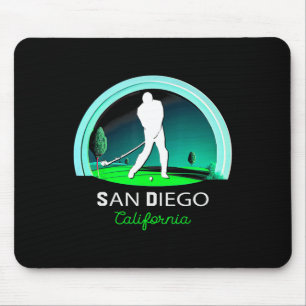 Mousepad Golfe Jogando Golfe San Diego