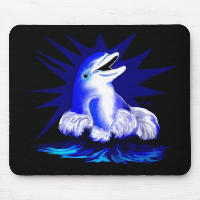 Mousepad Golfinho sorridente (Frente)
