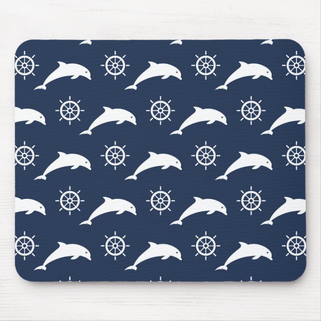 Mousepad Golfinhos no teste padrão da parada (Frente)