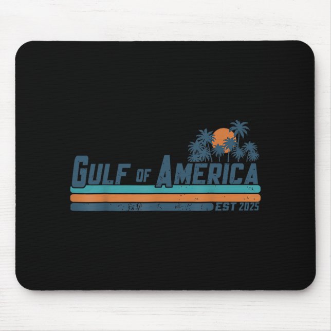 Mousepad Golfo De Bandeira Americano 2025 (Frente)