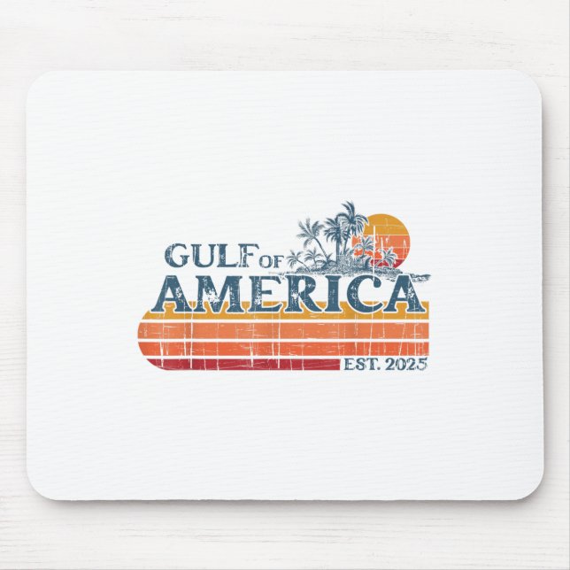 Mousepad Golfo De Bandeira Americano 2025 (Frente)
