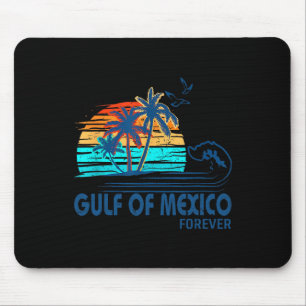 Mousepad Golfo Do México Forever Vintage Beach Summer Holid