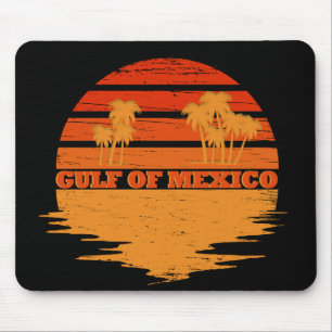 Mousepad Golfo do México: Vintagem salgada