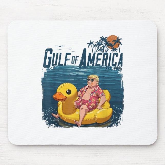 Mousepad Golfo Dos Eua América Leste 2025 4 De Julho (Frente)