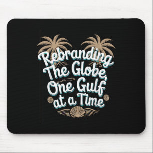 Mousepad Golfo EUA América Humorosa Trump Patriótico 2025