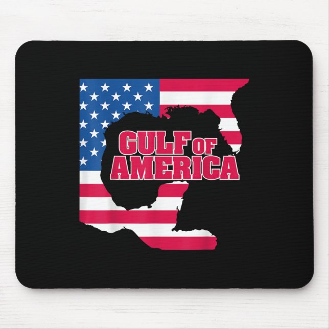 Mousepad Golfo Retro Da América Est 2025 U.A. Flag M (Frente)