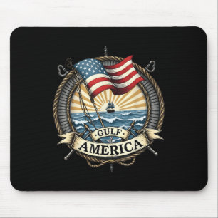 Mousepad Golfo Retro Da América No Leste De 2025 Homens Ame