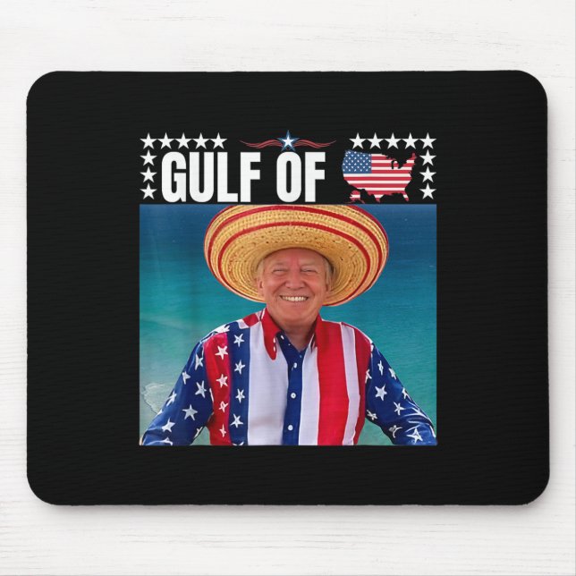 Mousepad Golfo Trump Dos Estados Unidos Da América (Frente)
