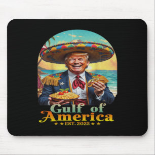 Mousepad Golfo Trump Engraçado Da América Dos Eua Retro Gol