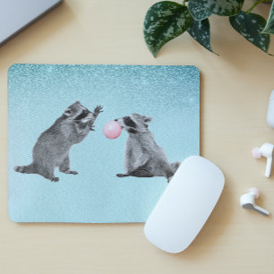 Mousepad Goma Azul Azul De Rótulo