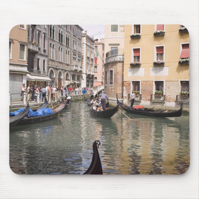 Mousepad Gôndola em um canal, Veneza, Italia (Frente)