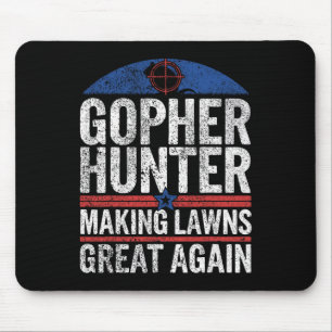 Mousepad Gopher Hunter Fazer Lawns Excelente I Gopher Hunti