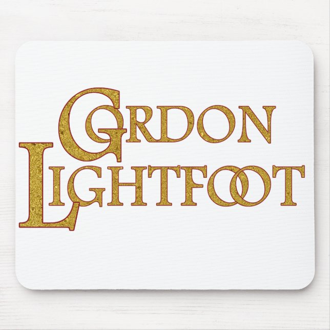 Mousepad Gordon Lightfoot | Tribute to the Legendary  (Frente)