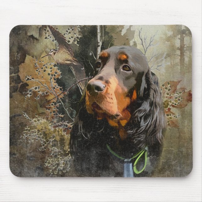 Mousepad Gordon Setter (Frente)