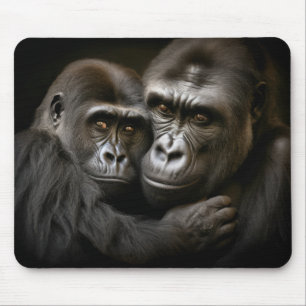 Mousepad Gorilla Ape Animal Wilderness