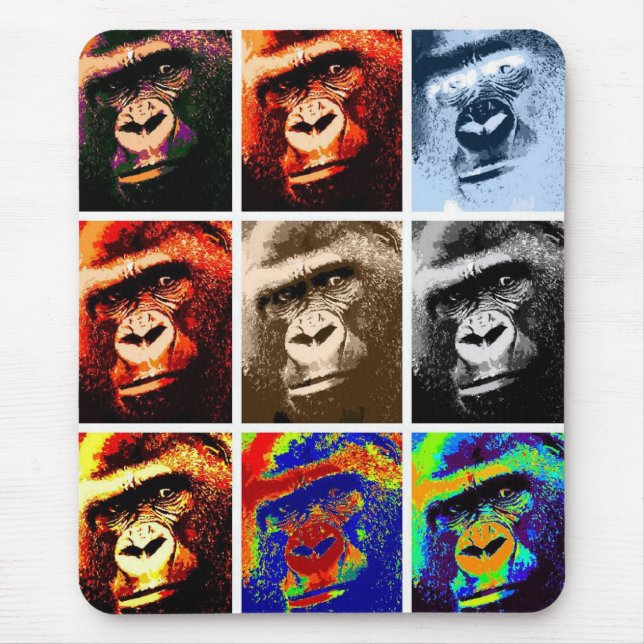 Mousepad Gorilla Faces (Frente)