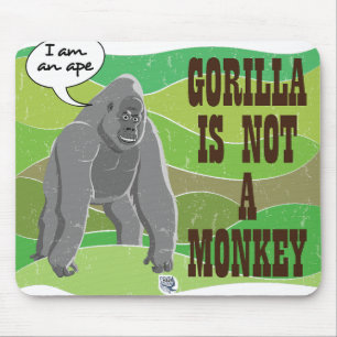 Mousepad Gorilla não é um macaco