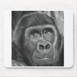 Mousepad Gorilla sucking fingers MousePad2  指しゃぶりのゴリラトートバッグ