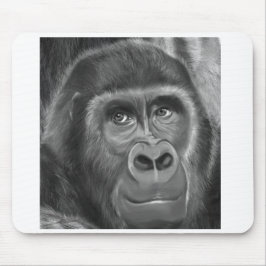 Mousepad Gorilla sucking fingers MousePad2 指しゃぶりのゴリラトートバッグ