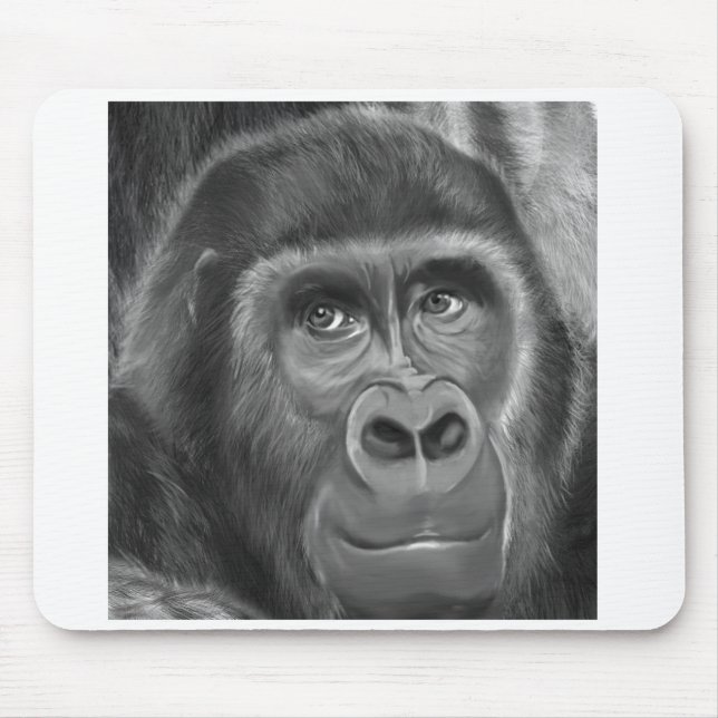 Mousepad Gorilla sucking fingers MousePad2  指しゃぶりのゴリラトートバッグ (Frente)