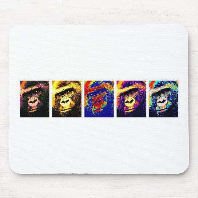 Mousepad Gorillas Pop Art (Frente)