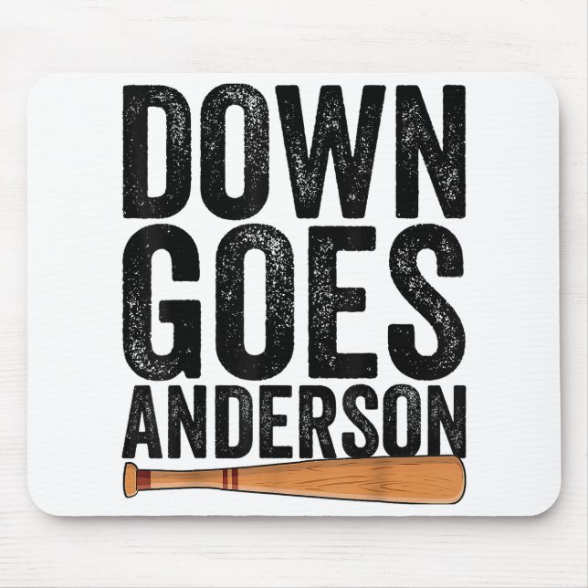 MOUSEPAD GOSTA ANDERSON FUNNY PRESENTE BASEBALL ANDERSON (Frente)