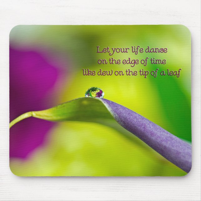 Mousepad Gotas de Água (Frente)