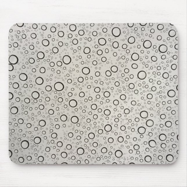 Mousepad Gotas de chuva (Frente)