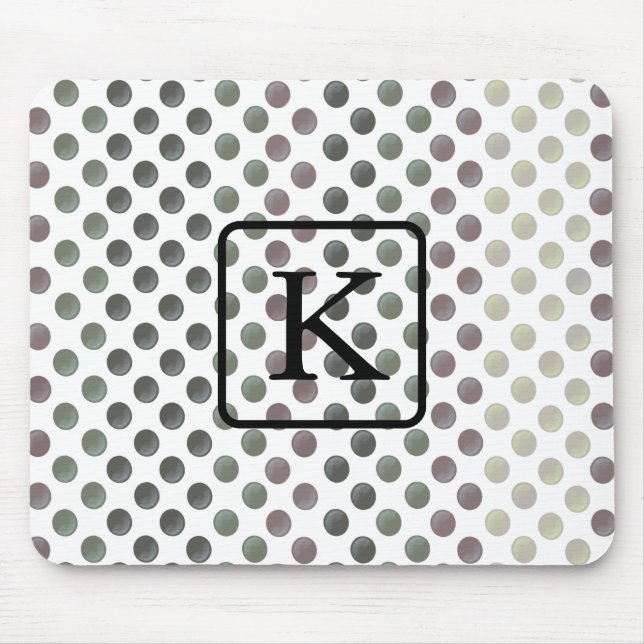 Mousepad Gotas de goma-canela (Frente)