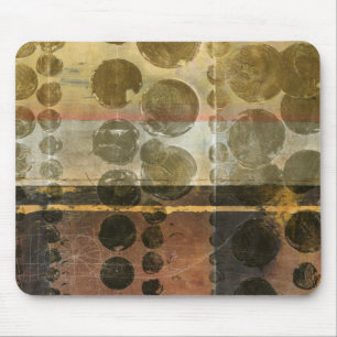 Mousepad Gotas Verdes Circulares