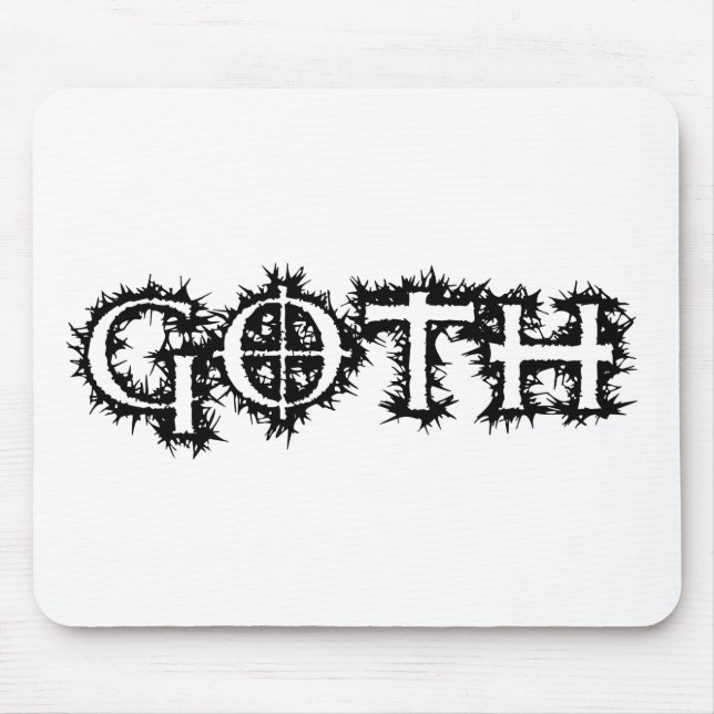 Mousepad Gótico (Frente)