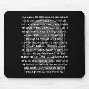 Mousepad Gótico Edgar Allan E Memento Mori Caveira Hallowee