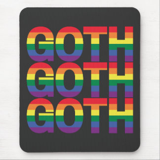 Mousepad Gótico LGBTQ+ Regenbogen