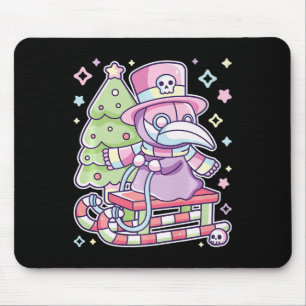 Mousepad Gótico Pastel Praga Doutor Encontro de Natal