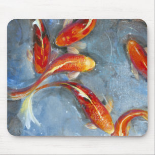 Mousepad Graceful Koi II