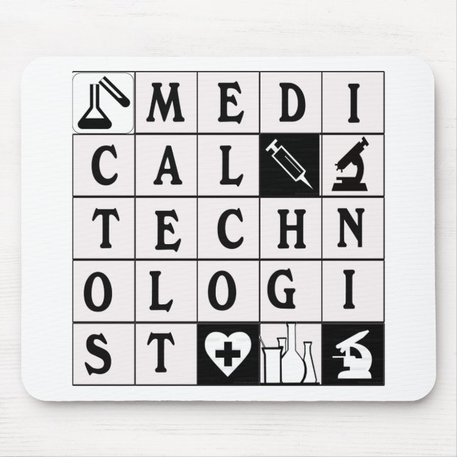 MOUSEPAD GRADE/BLOCO/QUEBRA-CABEÇA MÉDICOS DO TECNÓLOGO (Frente)