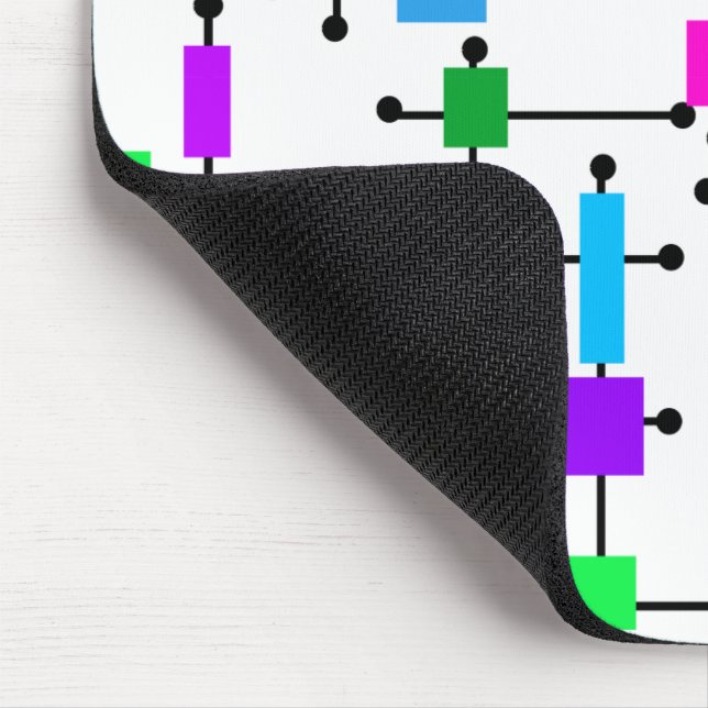 Mousepad Grade de Cores legal (Canto)
