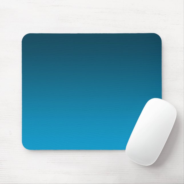 Mousepad Gradient Blue - light to deep | Mood Background | (Com mouse)
