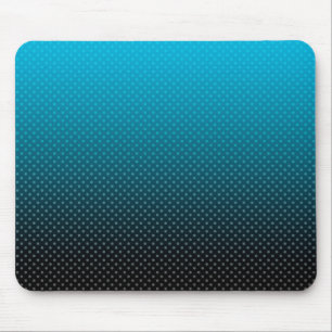 Mousepad gradiente azul com bolinhas pequenas