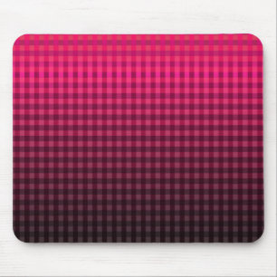 Mousepad Gradiente de padrão vermelho e preto