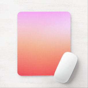 Mousepad Gradiente de Pôr do Sol Pastel Radiante